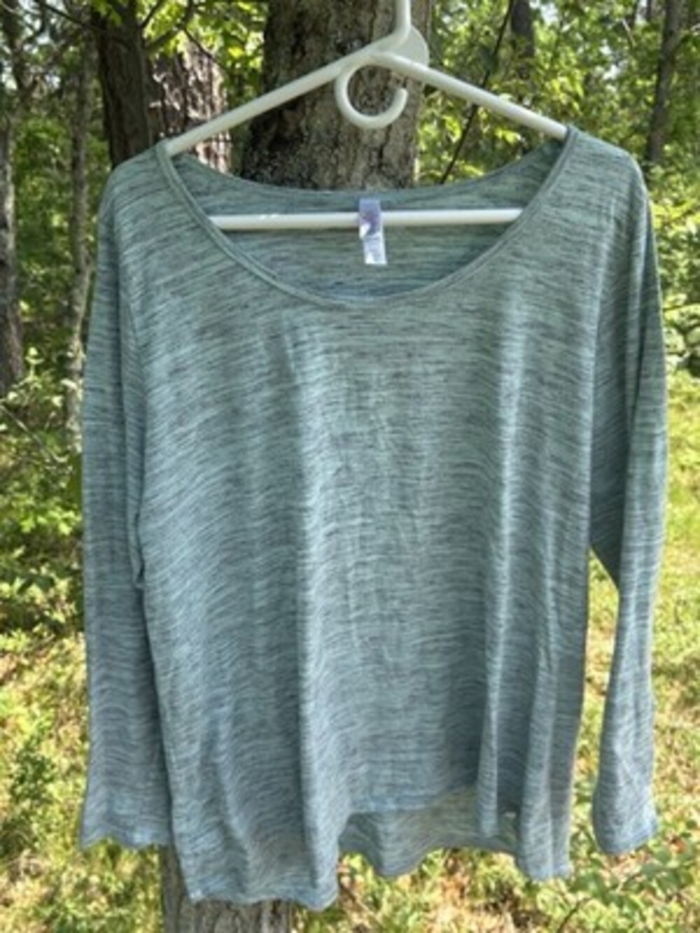 LuLaRoe‎ Made In USA High-Low Tunic Style Shirt Round Neck Women’s Size 2XL
